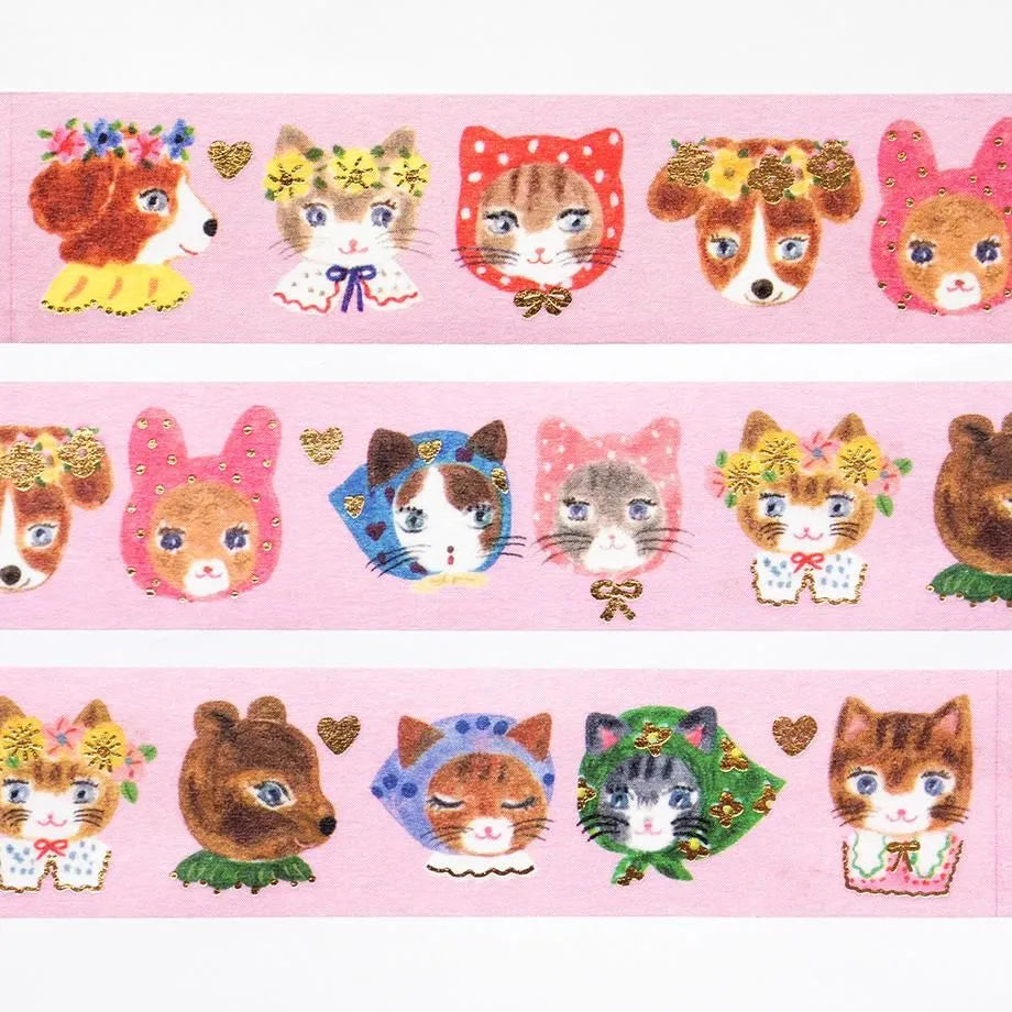 niko niko, Foil Stamping Masking Tape by Aiko Fukawa, 20mm×5m