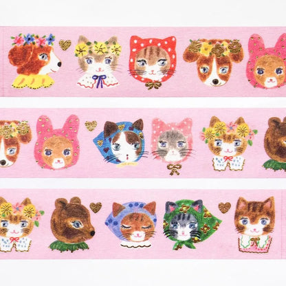 niko niko, Foil Stamping Masking Tape by Aiko Fukawa, 20mm×5m