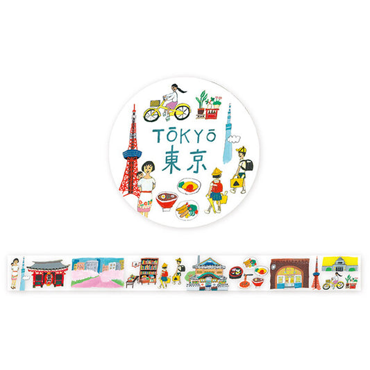 Hyogensha, Tokyo, Okino Ai Clear Masking Tape, 20mm x 8m