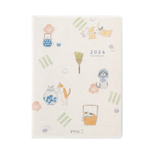 Load image into Gallery viewer, **Pre-Order** midori, 2024 Pocket Diary, A6, Cat
