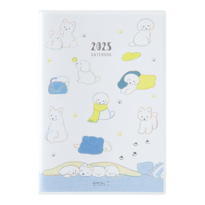 midori, 2025 Pocket Diary, B6, Dog