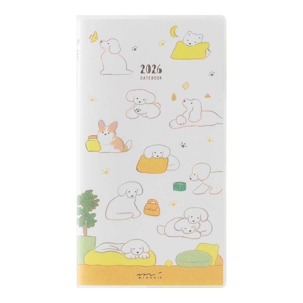 2026 Pocket Diary, Slim, Dog