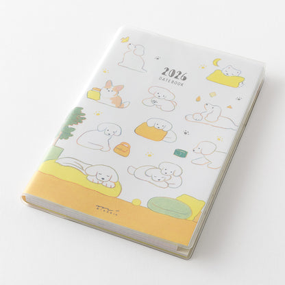 2026 Pocket Diary, B6, Dog