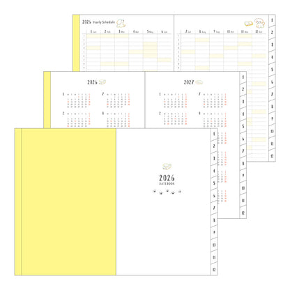 2026 Pocket Diary, B6, Dog