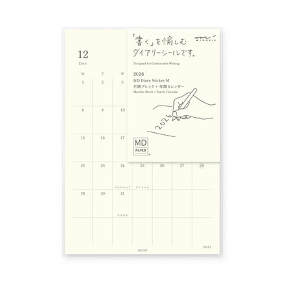 MD Diary Sticker M 2026