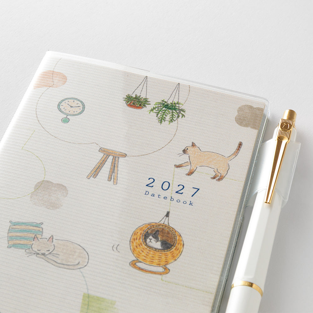 [Pre-Order] 2027 Pocket Diary, Cat, Slim