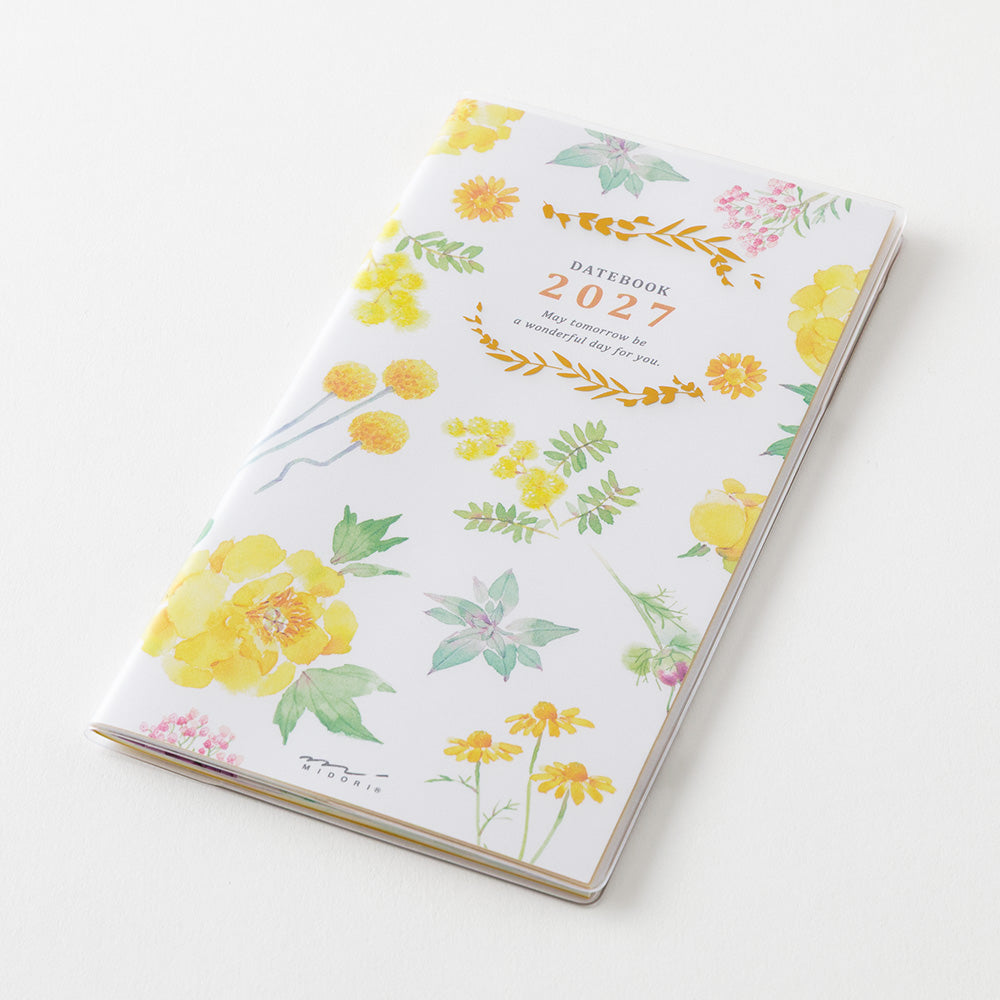 [Pre-Order] 2027 Pocket Diary, Flower, Slim