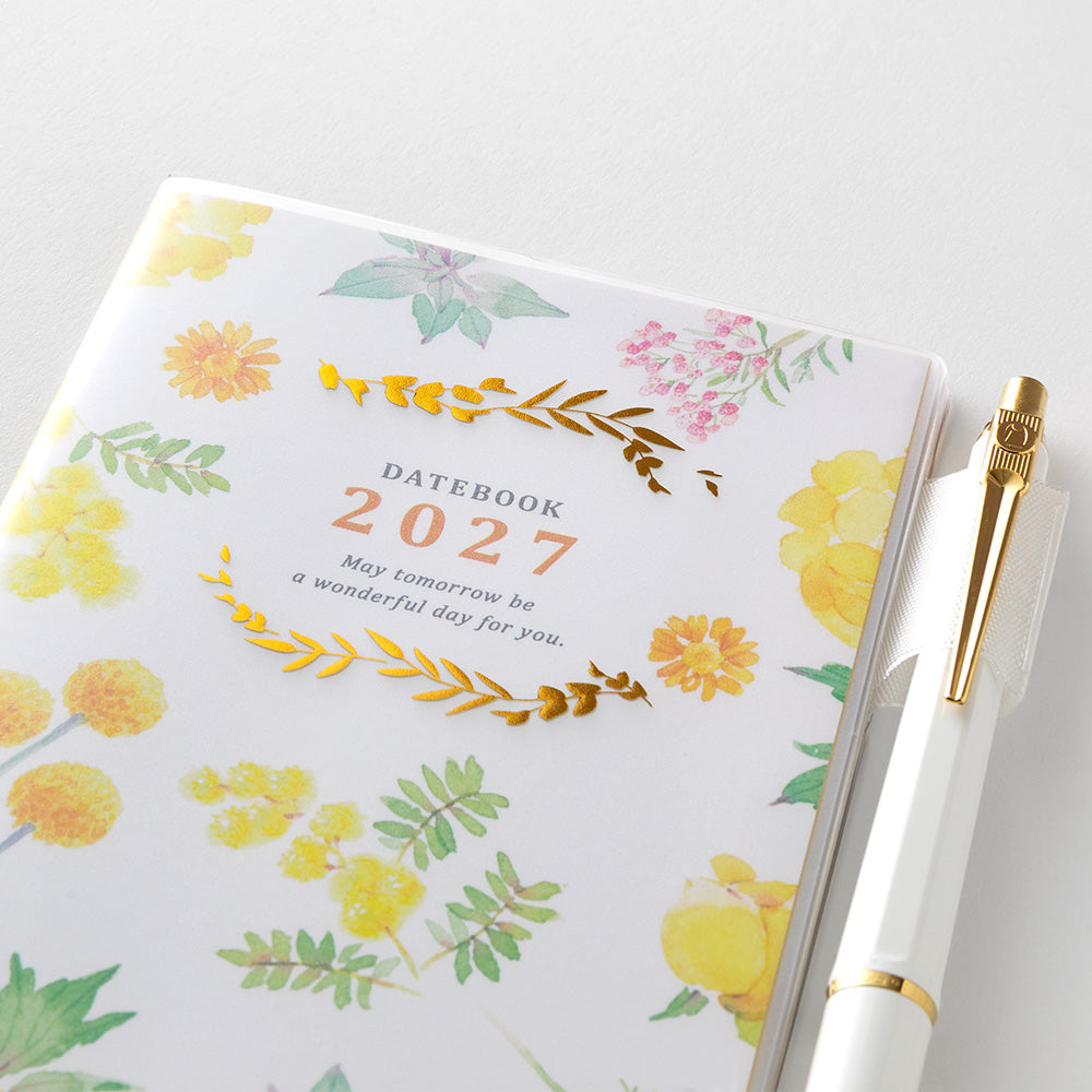 [Pre-Order] 2027 Pocket Diary, Flower, Slim