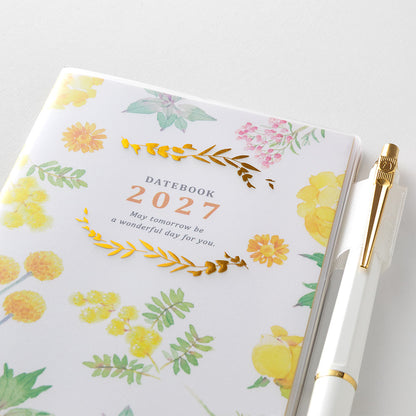 [Pre-Order] 2027 Pocket Diary, Flower, Slim