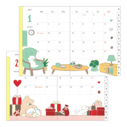 [Pre-Order] 2027 Pocket Diary, Dog, A6