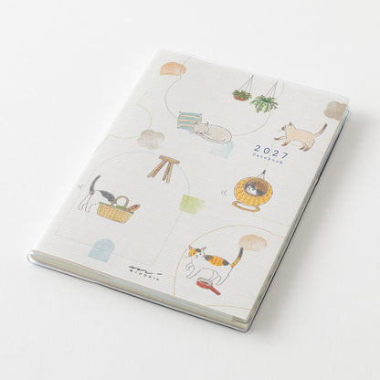[Pre-Order] 2027 Pocket Diary, Cat, A6