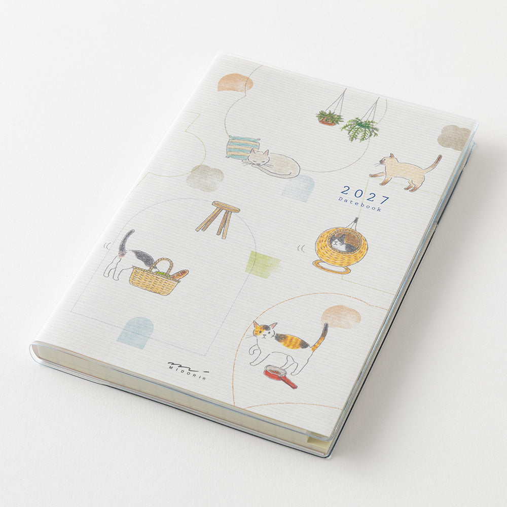 [Pre-Order] 2027 Pocket Diary, Cat, B6