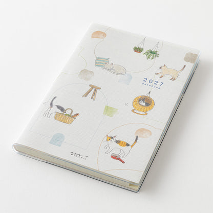 [Pre-Order] 2027 Pocket Diary, Cat, B6