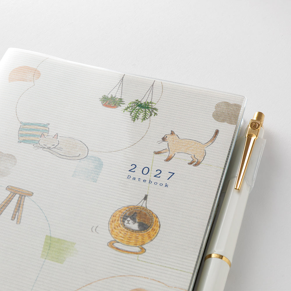 [Pre-Order] 2027 Pocket Diary, Cat, B6