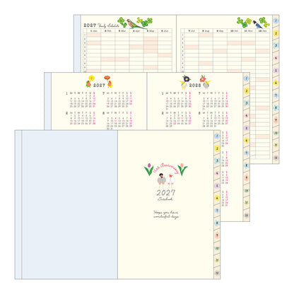 [Pre-Order] 2027 Pocket Diary, Bird, B6