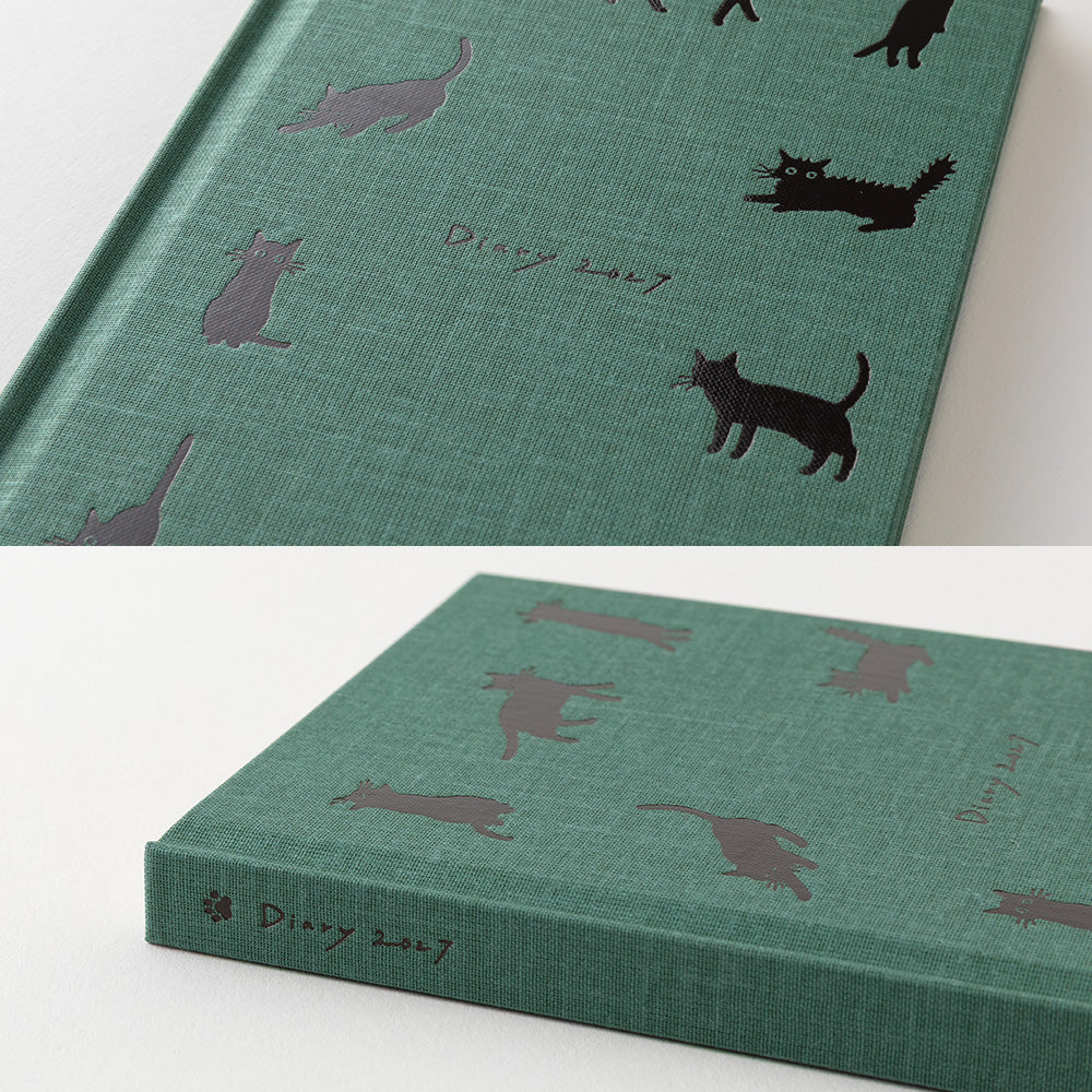 [Pre-Order] 2027 Diary Book Type, Cat Green, B6 Variant