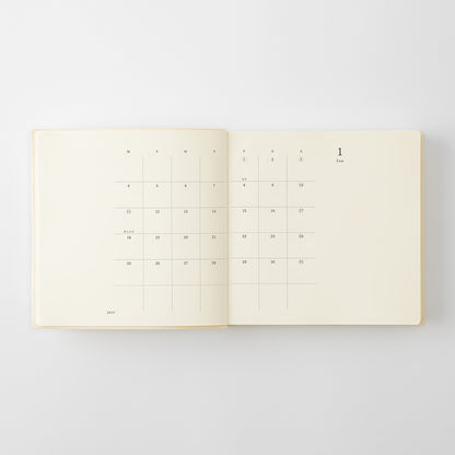 [Pre-Order] MD Notebook Diary 2027, A5 Square, 1-Day-1-Page