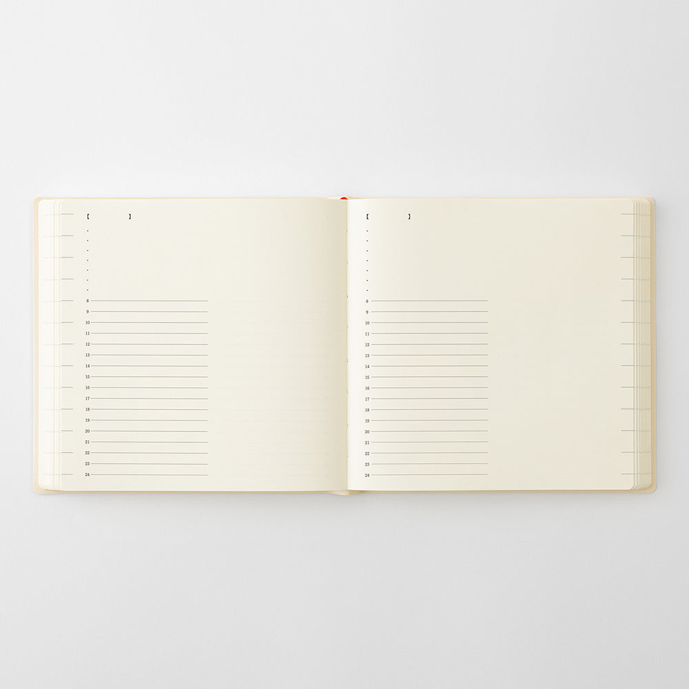 [Pre-Order] MD Notebook Diary 2027, A5 Square, 1-Day-1-Page