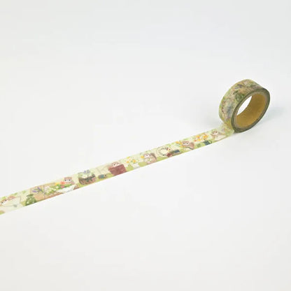 Flying Squirrel, Mattari Animals, Washi Masking Tape 15mm x 5m