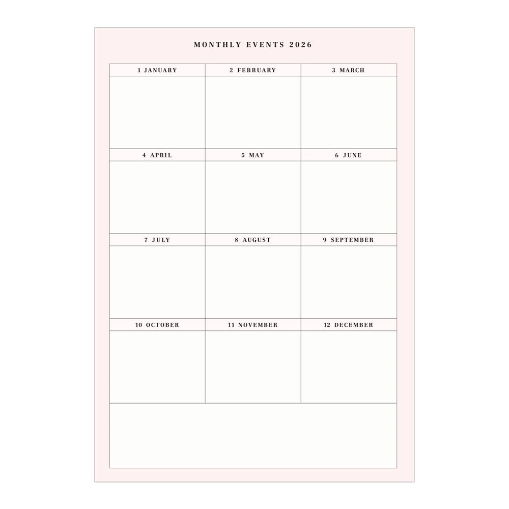 MARK'S 2026 pokefasu planner, Shiba Yellow, B6, Starting October 2025