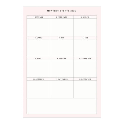 MARK'S 2026 pokefasu planner, Shiba Yellow, B6, Starting October 2025