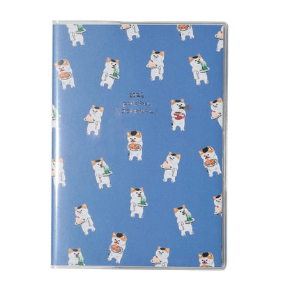 MARK'S 2026 pokefasu planner, Cat Blue, B6, Starting October 2025