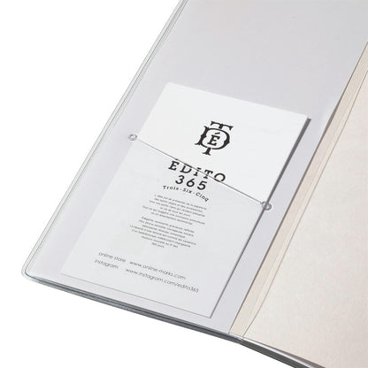 MARK'S 2026 手帳｜世界地圖米白色｜週直間｜B6變型｜ 2025年10月始