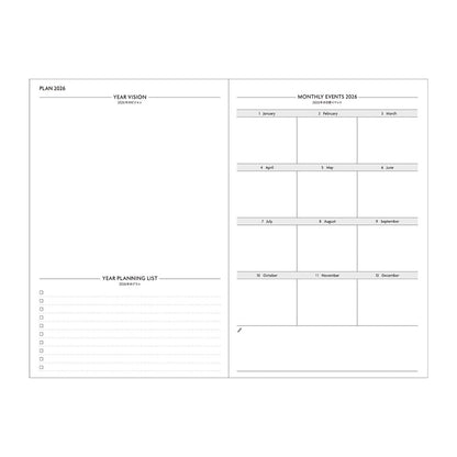 Bright Orange, EDiT 2026, One Day One Page, B6 Variant