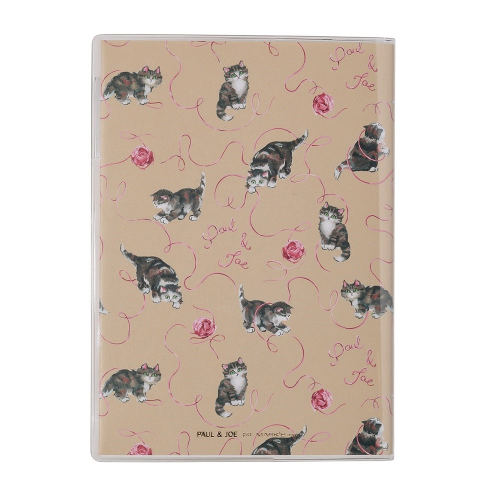 Paul & Joe 2026 手帳｜貓與毛線｜左邊週間｜B6