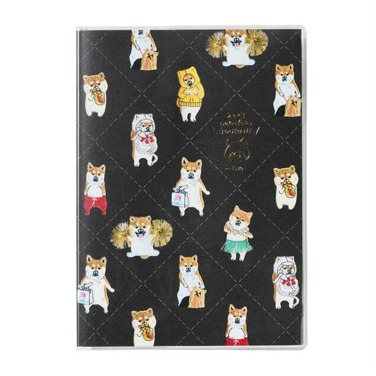 MARK'S 2027 pokefasu planner, Shiba Black, B6, Starting October 2026