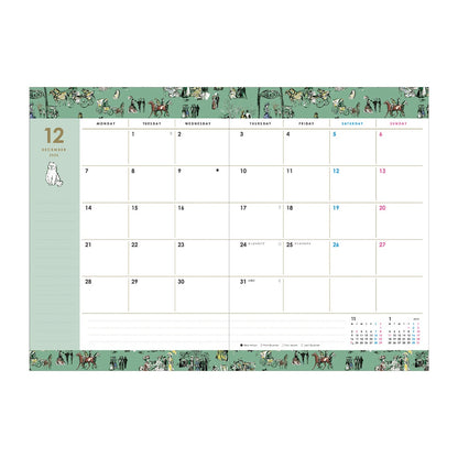 Paul & Joe 2027 planner, NOUNETTE Polkadot, Weekly Left, B6