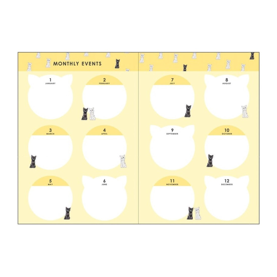 Paul & Joe 2027 planner, NOUNETTE Polkadot, Weekly Left, B6