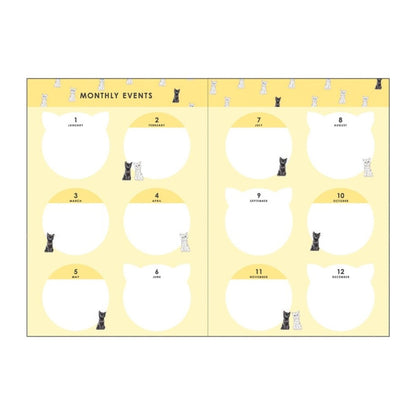 Paul & Joe 2027 planner, NOUNETTE Polkadot, Weekly Left, B6