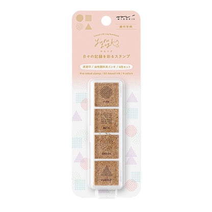 Geometry, Yuru Log Pre-inked Stamp