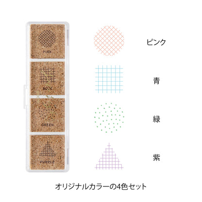 Geometry, Yuru Log Pre-inked Stamp