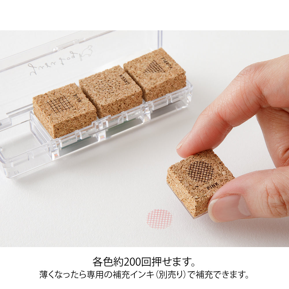 Geometry, Yuru Log Pre-inked Stamp