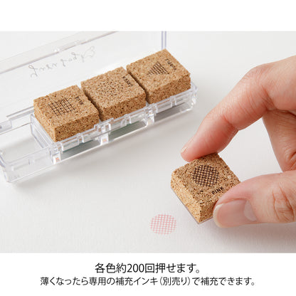 Geometry, Yuru Log Pre-inked Stamp