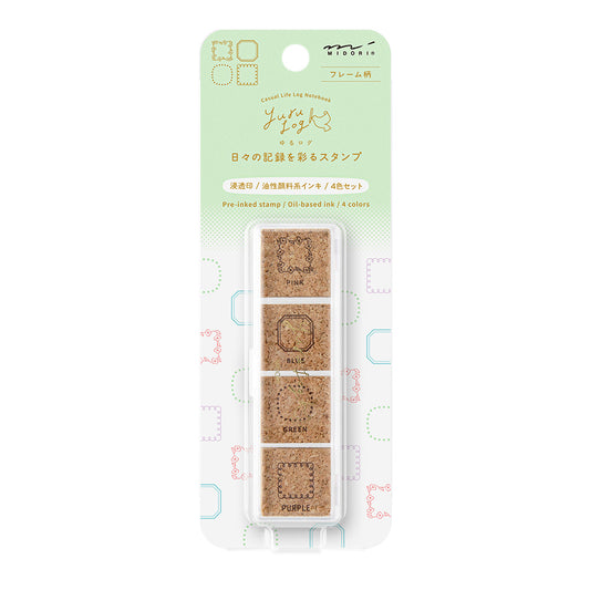 Frame, Yuru Log Pre-inked Stamp