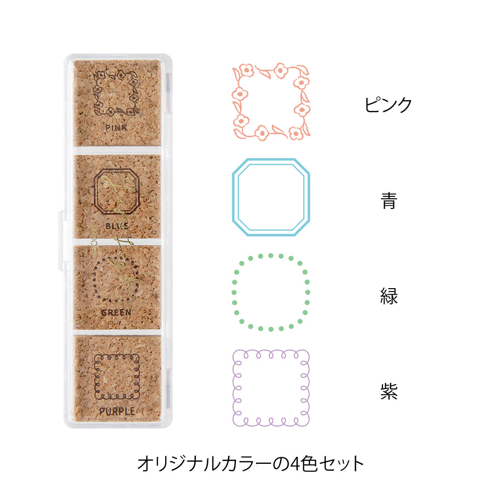 Frame, Yuru Log Pre-inked Stamp