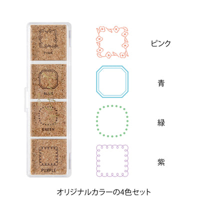 Frame, Yuru Log Pre-inked Stamp