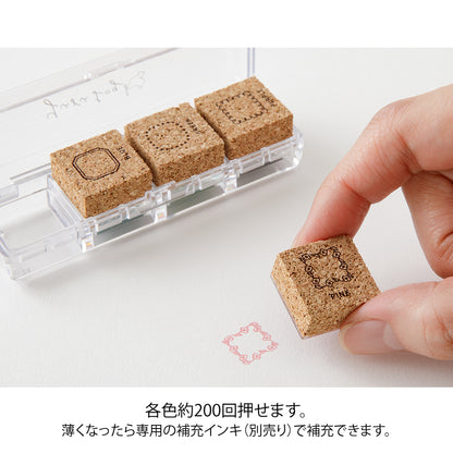 Frame, Yuru Log Pre-inked Stamp