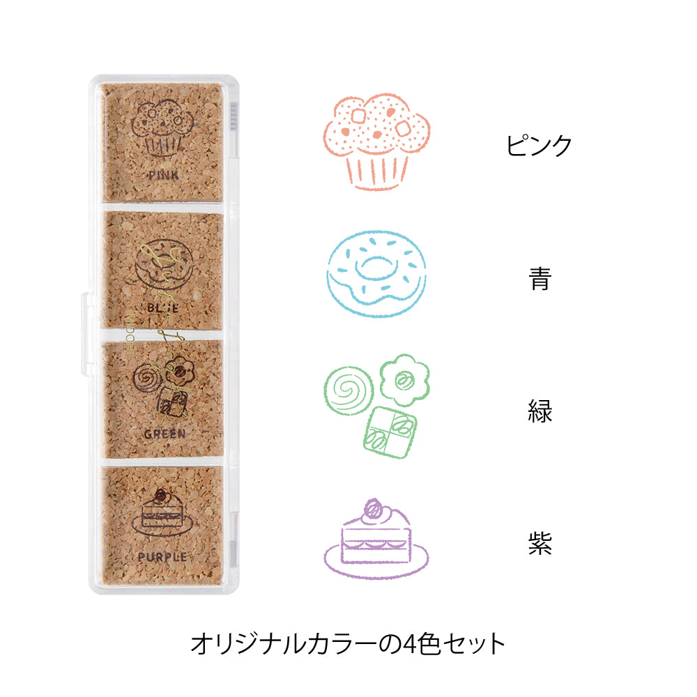 Sweet, Yuru Log Pre-inked Stamp