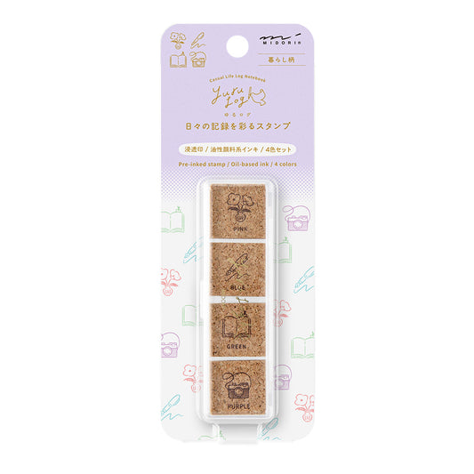 Daily Life, Yuru Log Pre-inked Stamp