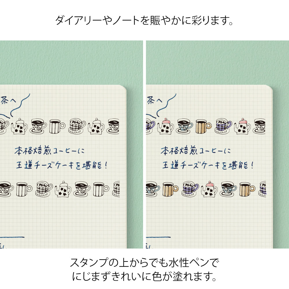 日常小物｜手繪浸透滾輪印章