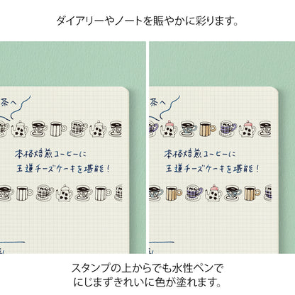 日常小物｜手繪浸透滾輪印章