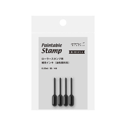 Refill Ink for Paintable Stamp Roller Type