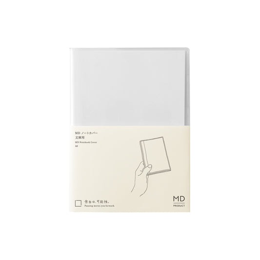 MD Notebook Cover, A6 Clear