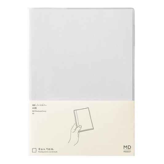 MD Notebook Cover, A5 Clear