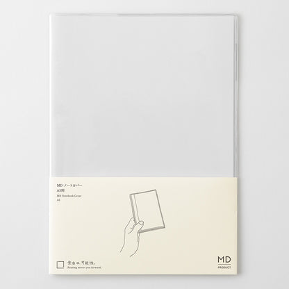 MD Notebook Cover, A5 Clear