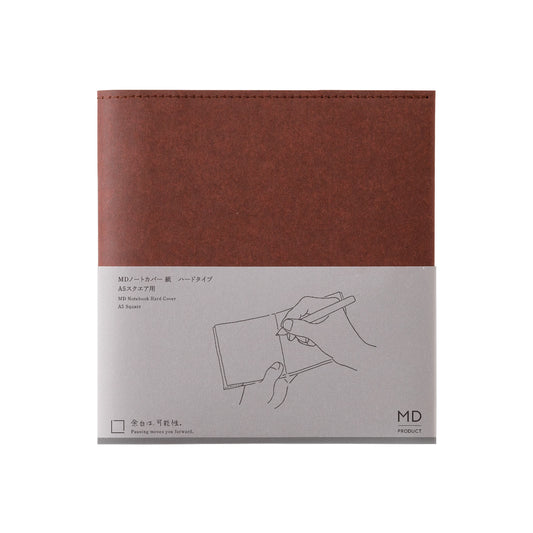 MD Notebook Hard Cover, A5 Square Paper